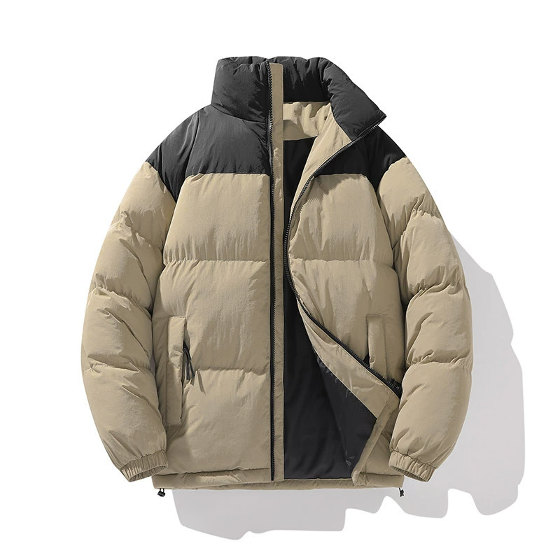 Зимняя новая цветная хлопчатобумажная одежда утолщенная мужская приливная бренд публичная трансграничная хлопчатобумажная куртка мужская пара хлебная одежда