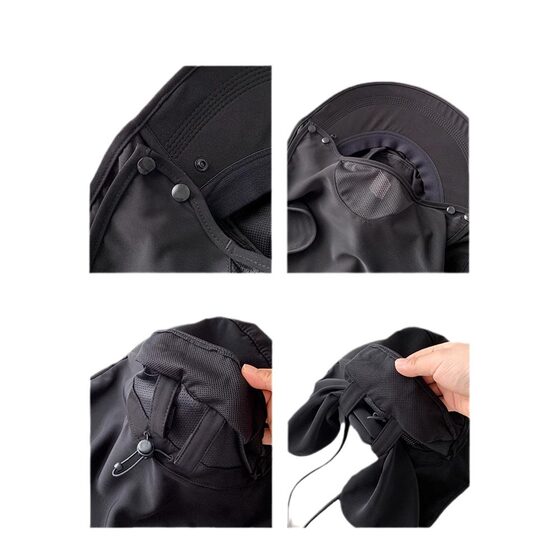 All-round sun hat breathable face mask neck protection integrated sun hat UV protection outdoor sun hat for women in summer