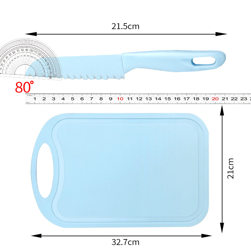 プラスチックの子供の刃物の幼稚園の果物の刀は手の新しいアイデアのおもちゃの包丁の卸売りの代行のスーツを傷つけにくいです。|undefined