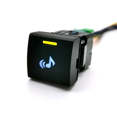 Other Automotive Interior Supplies: Light Switch Button with Tail - music-switch-tail-line