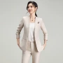 修身新款无领春秋小西服