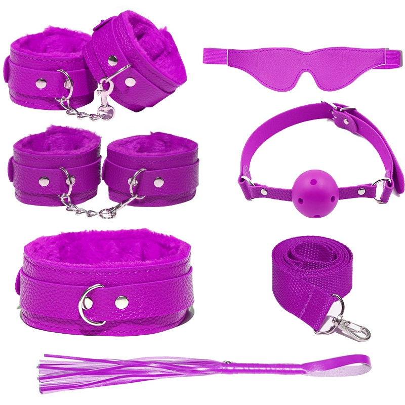 Bondage Kit — Plush SM Set, 6–20 Piece Options, Adult BDSM Accessories