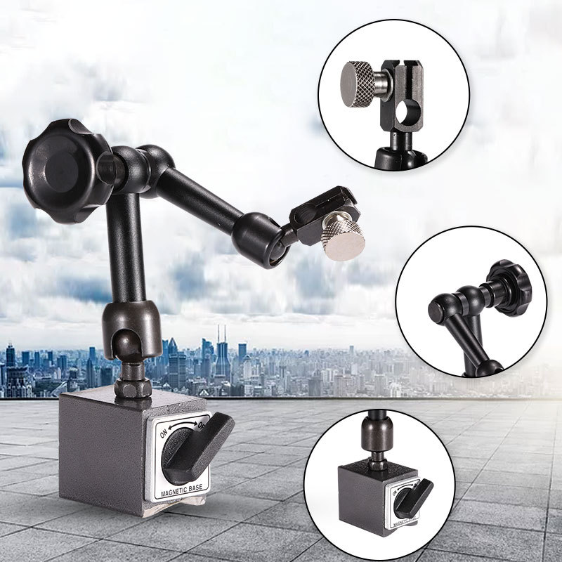 百分表表座万向象磁力表座杠杠百分表表座磁力座磁性表座支架底座