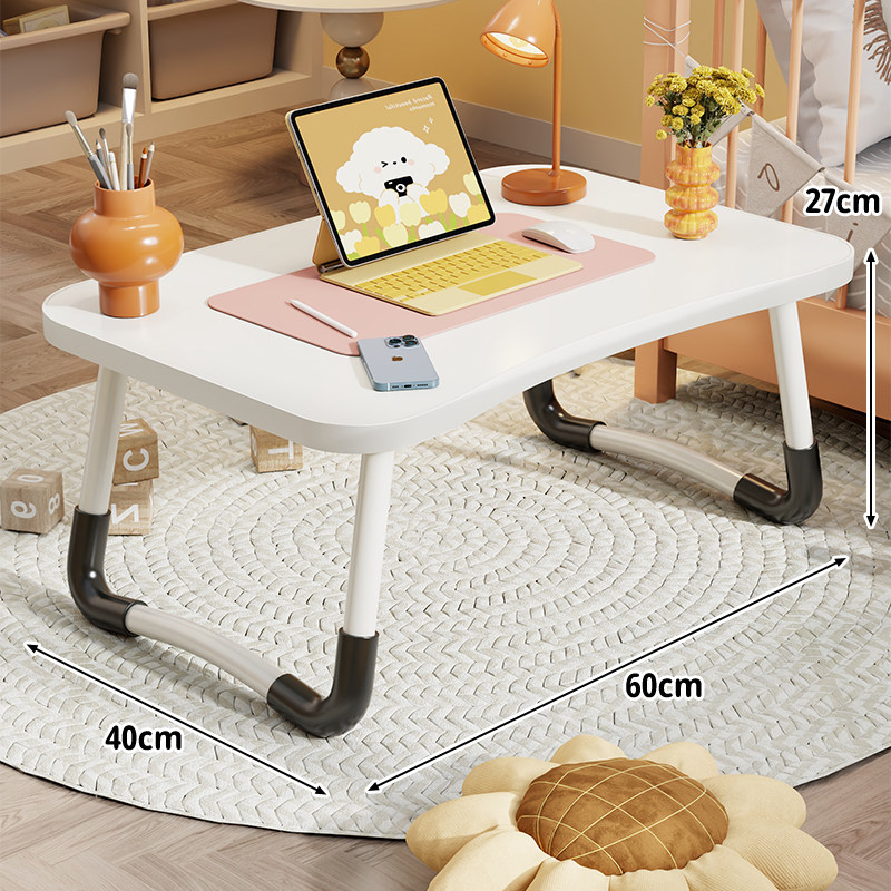 Mesa Plegable para Cama, Multifuncional, para Dormitorio y Estudiantes