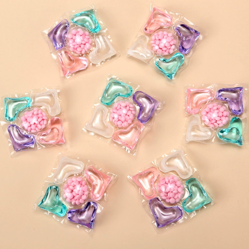 Шарики геля для стирки шарики для удержания аромата пять-в-одном длительные шарики для удержания аромата для стирки мягкий многоэффективный концентрированный стиральный порошок оптовая продажа с фабрики