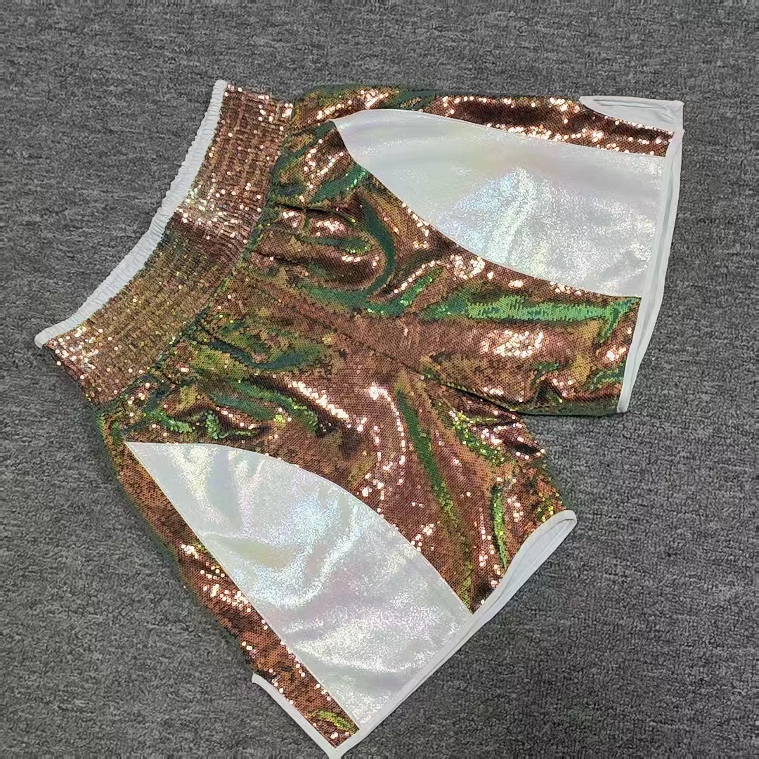 Customized Shorts for Men and Women for Sanda Fighting, Competition Training, and Muay Thai