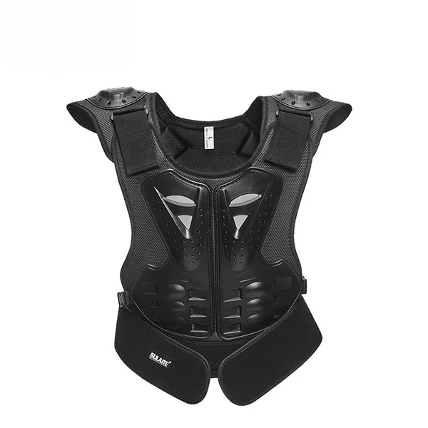 Sulaite Kidsren's Roller Skating Protective Gear, Skating Chest Protector, Back Protector, Night Reflective Equestrian Cycling Armor, Riding Armor