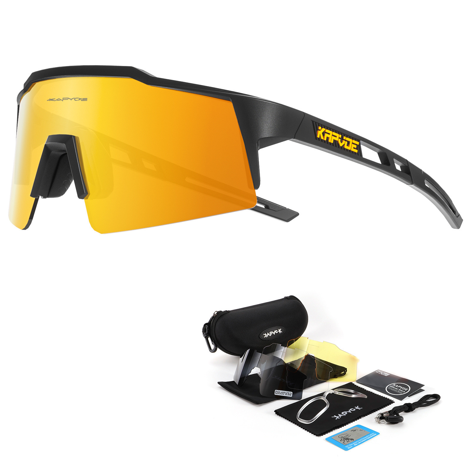 Gafas de Sol para Ciclismo TR90 Polarizadas A Prueba de Viento para Ciclismo de Montaña image 20