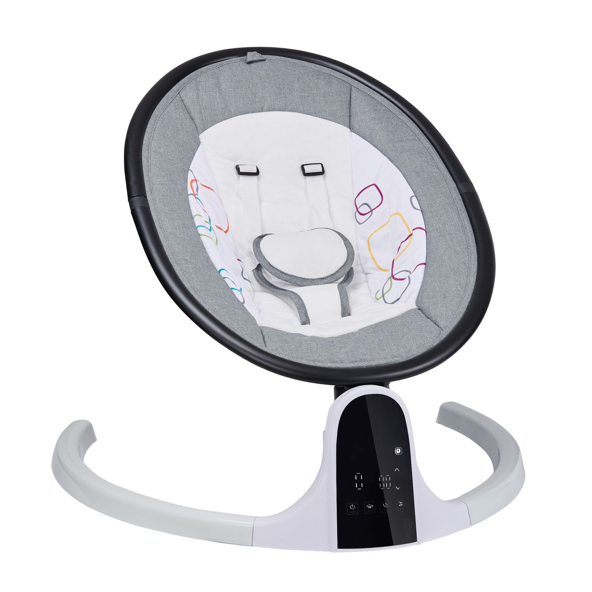 Bebé mecedora eléctrica mecedora cama fuente suministro directo de fábrica cuna transfronteriza coaxial bebé dormir recién nacido comodidad silla cuna