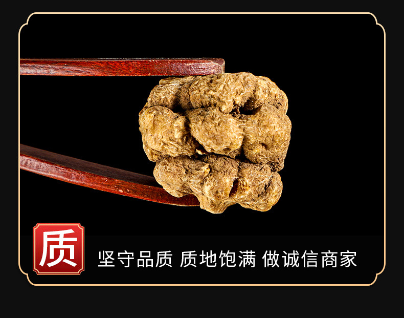 Zhu Jie Shen (Panax japonicus) — Dried Rhizome Pieces, Japanese Ginseng Root key features