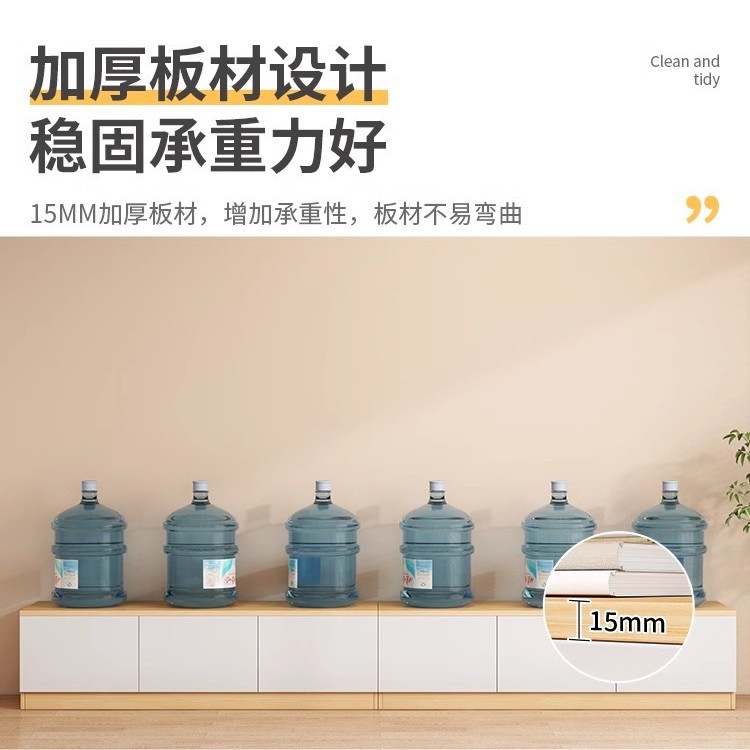 Gabinete de TV sala de estar Hogar Moderno minimalista 2024 nueva mesa de piso pequeño apartamento nórdico estilo de registro gabinete de TV