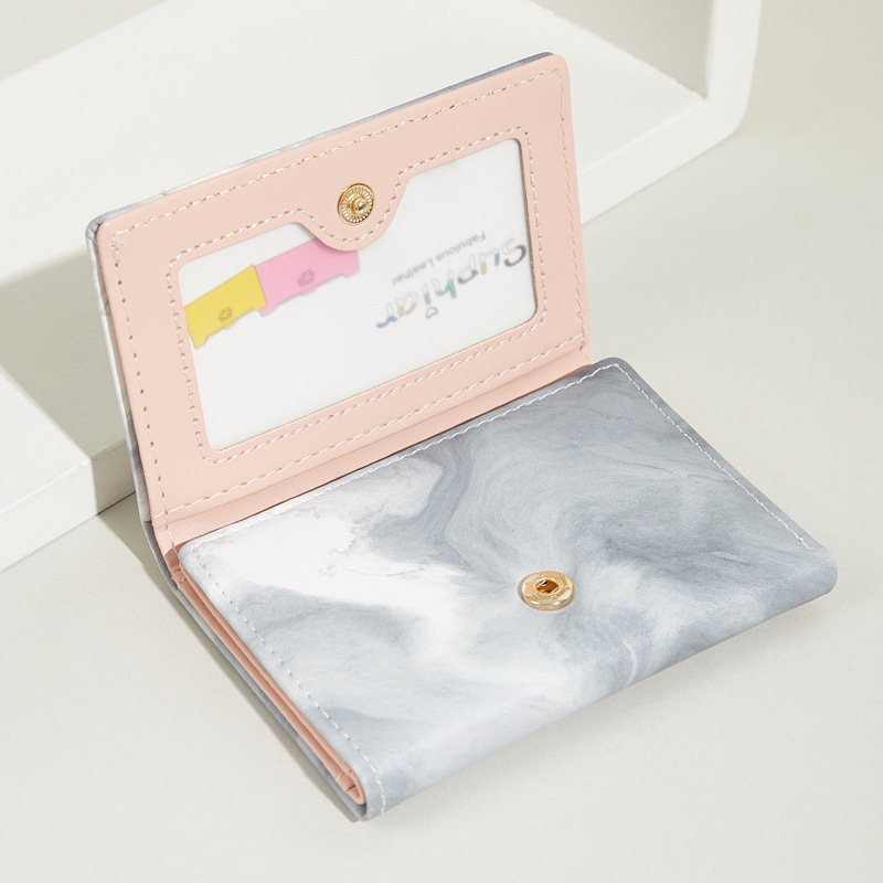 2022 nueva cartera transfronteriza de las mujeres PU ins Comercio exterior bolsa de la tarjeta de cambio de moda integrada pequeña bolsa femenina en stock al por mayor