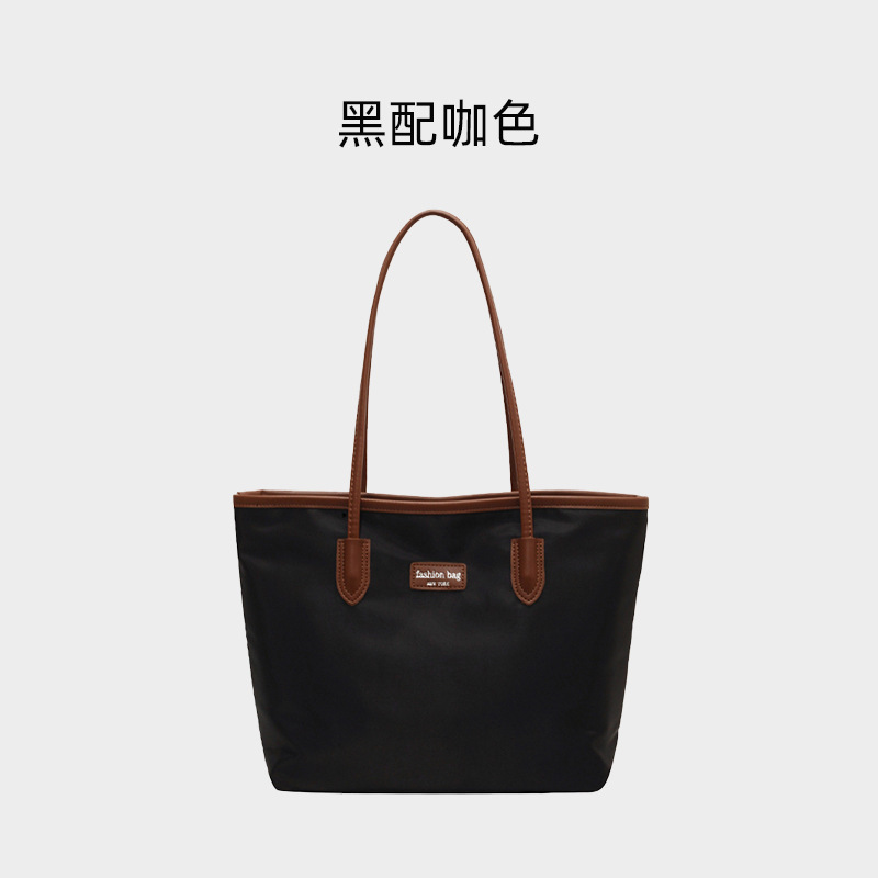 批发包包女大容量托特包新款通勤时尚大包手提单肩包牛津布女包|undefined