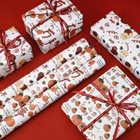 Новая подарочная упаковочная бумага хурмы Ruyi утолщенная крафт-бумага оберточная Бумага благословение безопасного использования на складе оптом