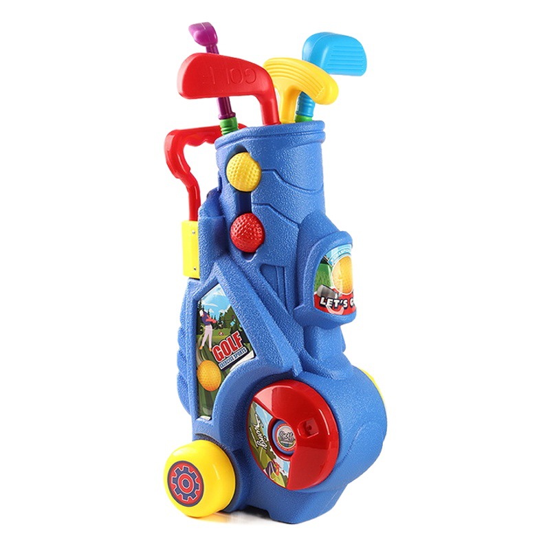 Transfronterizo nuevo Amazon ocio interior al aire libre portátil juguetes deportivos estera del piso de los niños traje de golf