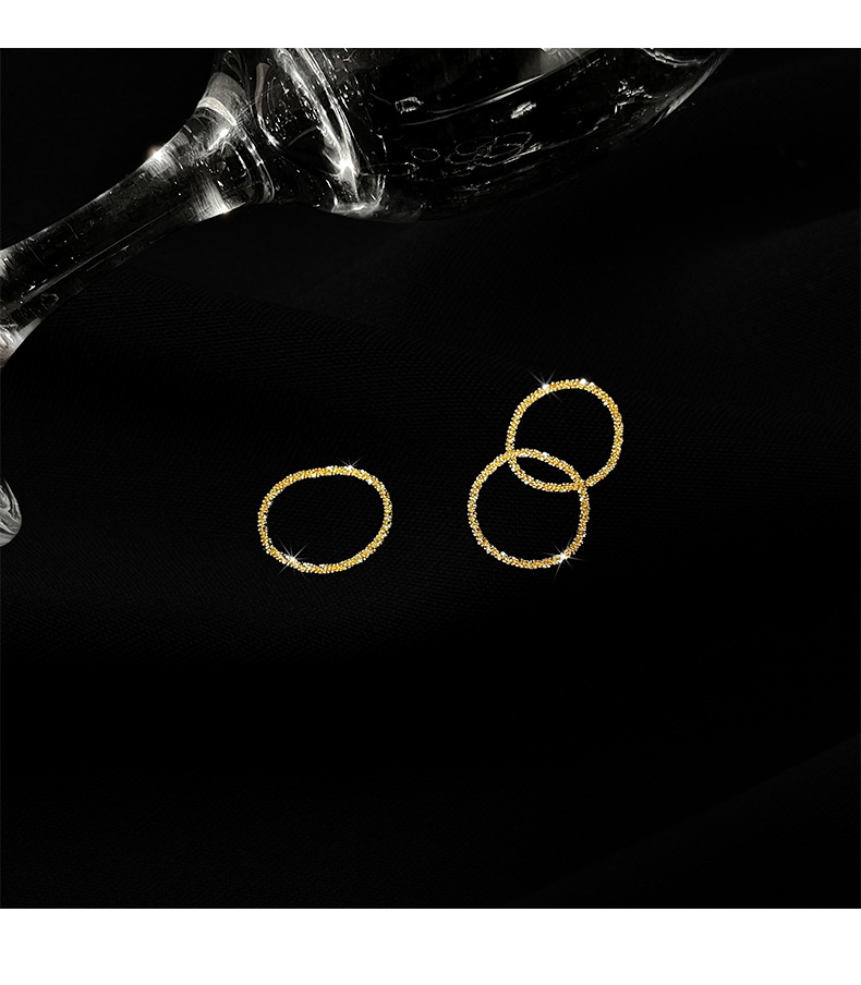 Elegant Lady Simple Style Geometric Stainless Steel Rings display picture 5