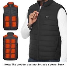 N 42398 USB Heated Vest with Four Control ���ܐa���R��