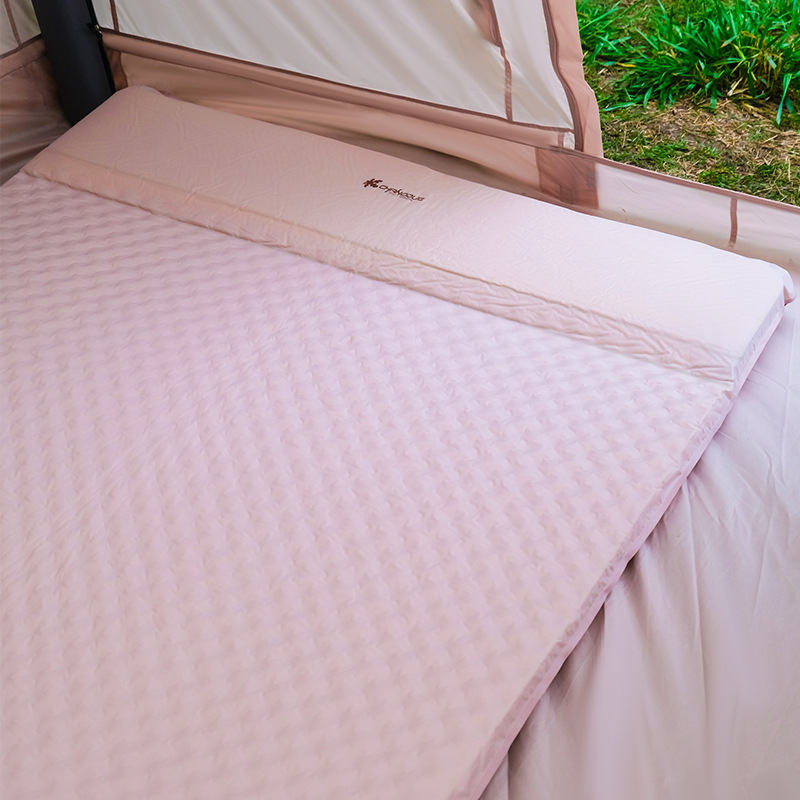 Chanodoji automatic inflatable mat outdoor tent sleeping mat thickened with pillow inflatable bed camping mattress moisture-proof mat
