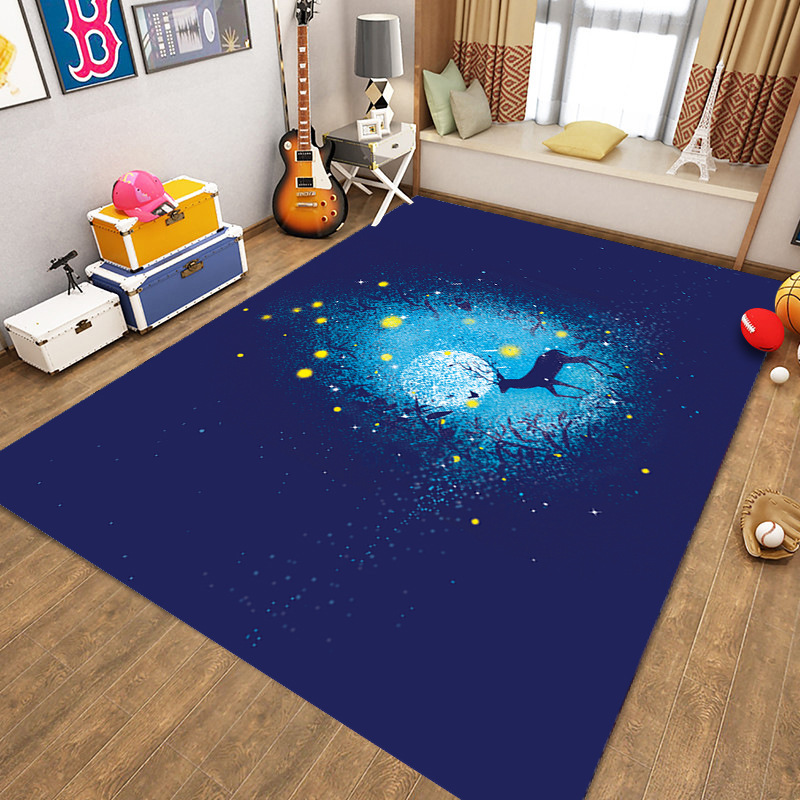 별이 빛나는 하늘 사슴