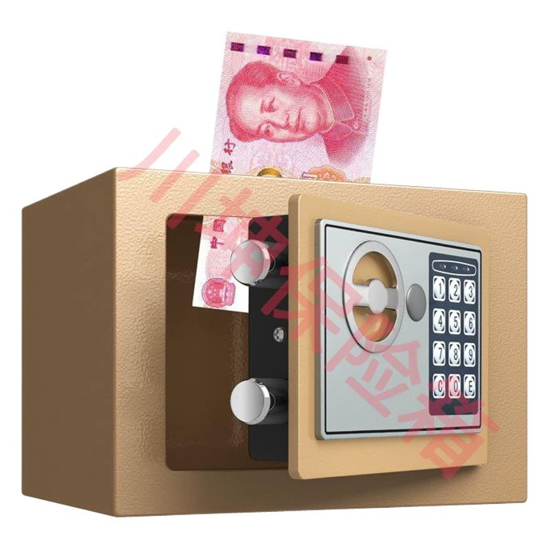 Мини 17е бытовой Анти-кражи Сейф стальной электронный пароль отель Сейф настенный монета Сейф