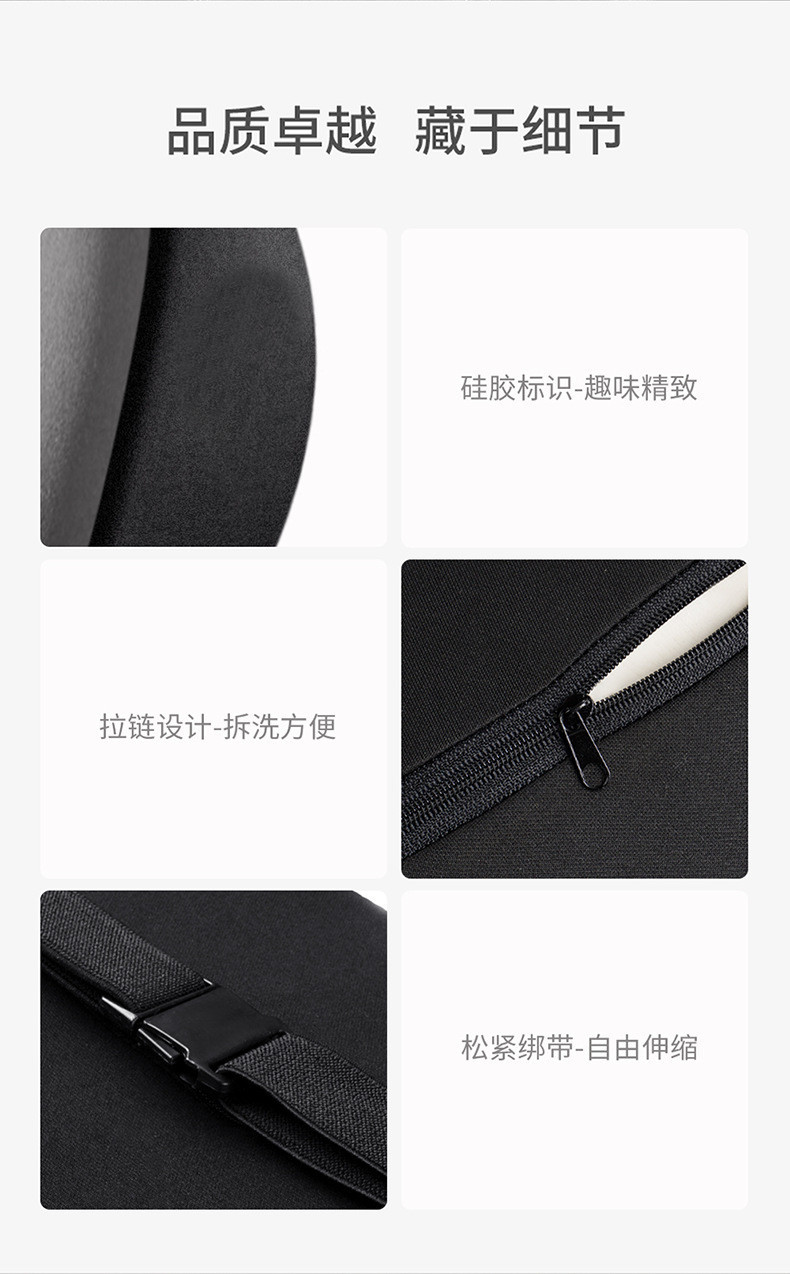 Car headrest neck pillow pillow car pillow car headrest neck pillow car seat decoration memory foam waist support