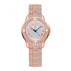 BS waterproof hot selling watch manufacturer direct sales foreign trade watch full diamond brand women's watch quick sale 08040