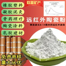 药贴用远红外陶瓷粉太赫兹粉发热凝胶远红外粉涂料用托玛琳玉石粉
