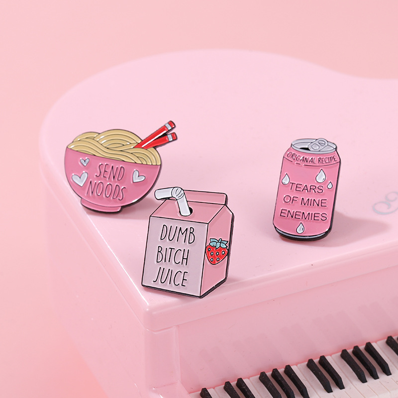 10g Weight Brooches Classification Holiday, Daily Occasion Alloy Material Cartoon Pattern Unisex Gender Stoving Varnish Design Cute Style Cute Pin Cartoon Alloy Stoving Varnish Unisex Brooches 9