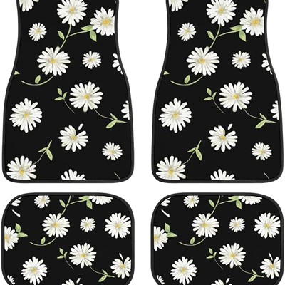 Avtomobil döşəmə paspasları — a generation of hair - car-floor-mats-16-3545-4868cm-two-pairs-of-a-total-of-four-pieces