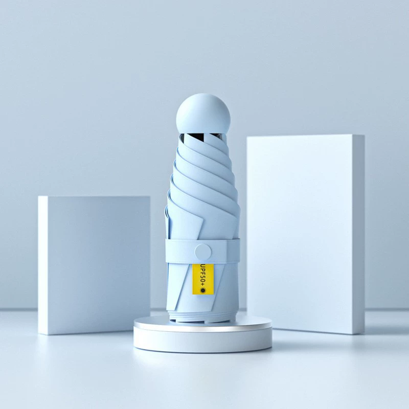 Umbrella solar-powered, small capsule, (Physicals), gradient, wholesale