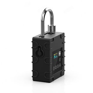 valuables anti-theft smart anti-theft gps padlock real time monitoring wireless lock for container tracking