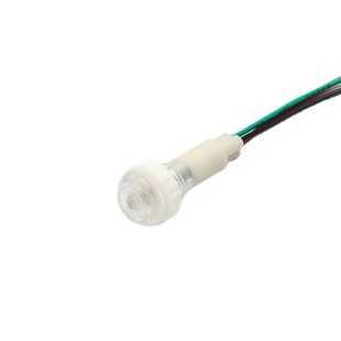 10mm Red and Green Two-color Plastic Indicator Light led Lamp Beads 3V12V Voltage Line Length 20cm Power Signal Light