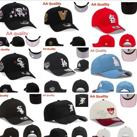 Hot-Selling Foreign Trade Aa High-Quality Curved Brim Adjustable Cap with 3D Embroidery, Casual Youth Street Baseball Cap Trend
