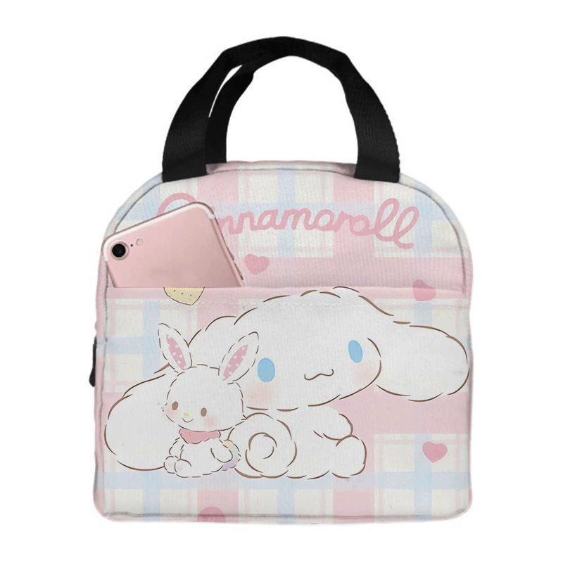 Новый 3D набор для обеда с собакой Yumui Dog с большой ушной собачкой Cinnamoroll Sanrio для учеников начальной школы. Детские сумки.