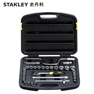 Stanley 32-piece Set 12.5mm Series Metric Set Big Flying Wrench Socket Rod 94-693-22