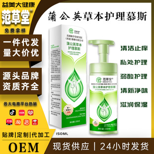 Gynecological Private Parts Care Mousse Herbal Antibacterial Plant Cleansing and Deodorizing Nicotinamide Lotion for Women Wholesale