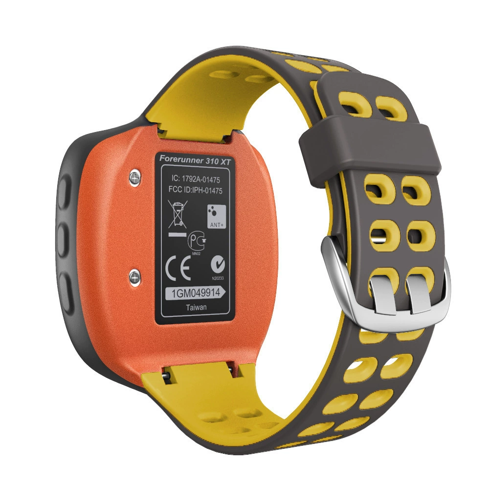 Подходит для Jiaming Forerunner 310XT двойной цвет силиконовый ремешок Garmin 310XT спортивный браслет вентиляционный