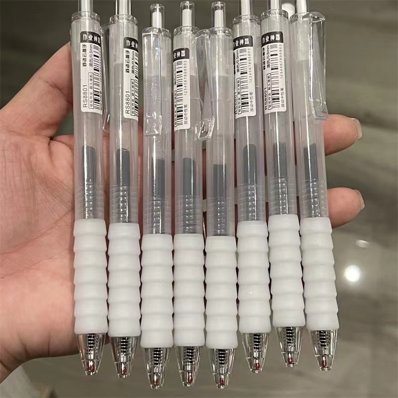 문제 풀이용 펜 - 회색 바디 [검정색 펜]