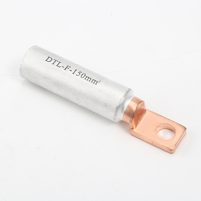 Circuit breaker copper aluminum joint DTL-F square head copper aluminum wire connector 16-400 export type copper aluminum welding terminal