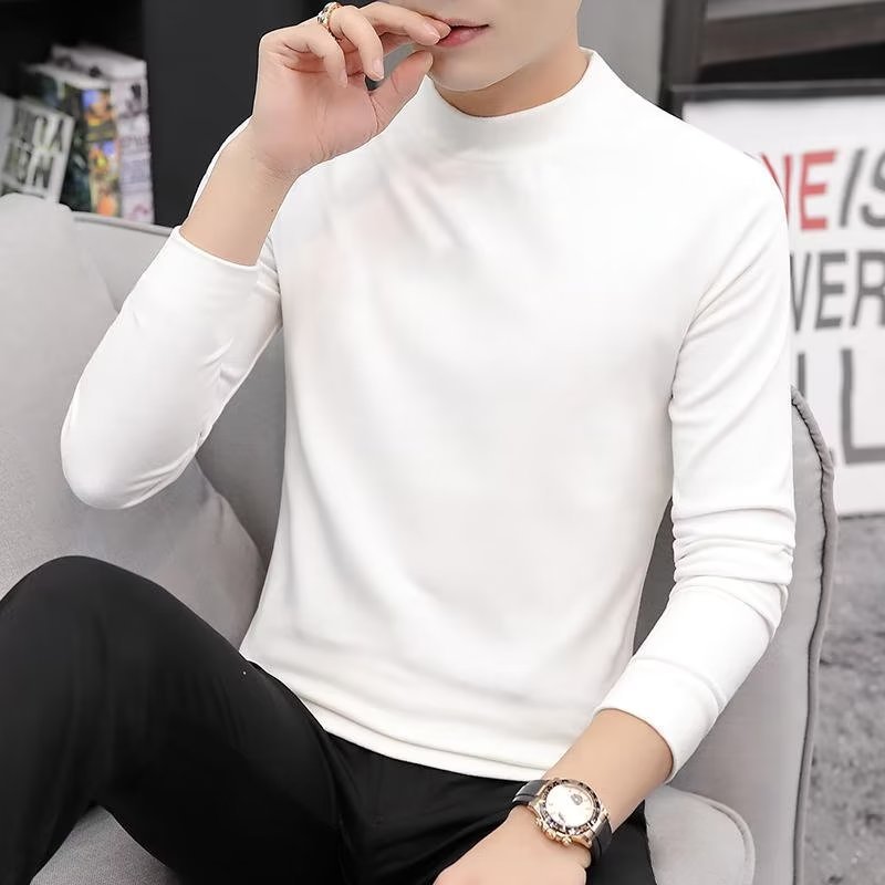 Velvet base body-friendly trend long-sleeve