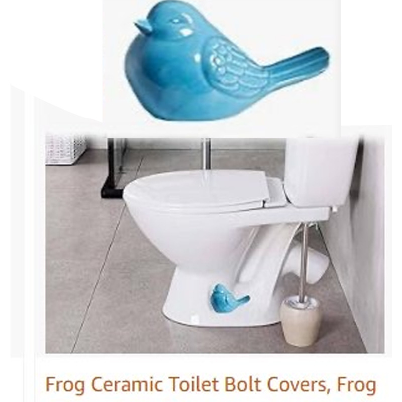 Amazon Cute Frog Covers Toilet Bolts Resin Cute Frog Covers Toilet Bolts