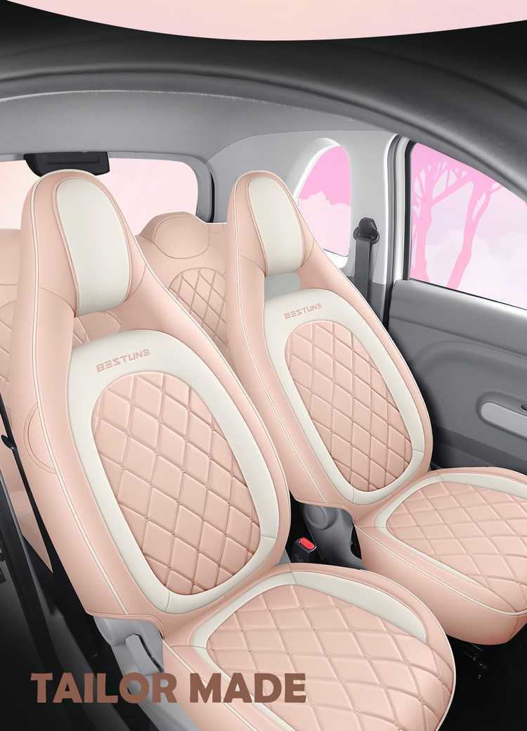 2026 model car seat covers for the Bestune Pony, featuring designs of energetic ponies, lively ponies, and cute ponies, suitable for all seasons