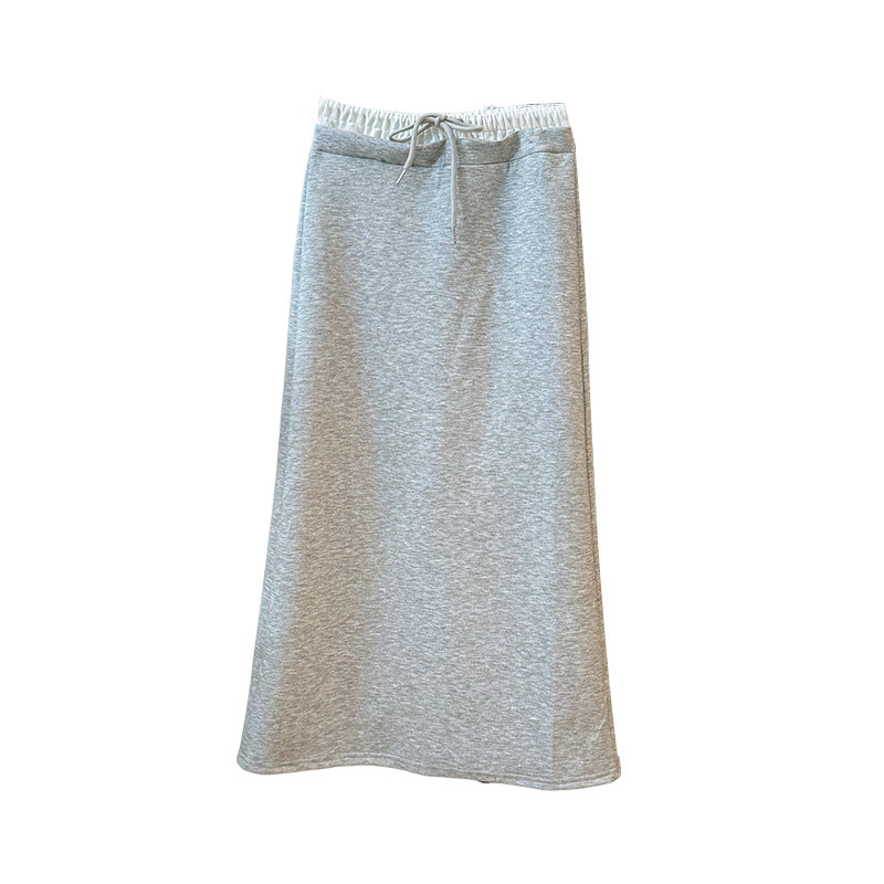 【Autumn New Arrival】尽情美丽尽情装扮自己#撞色开叉半身裙|undefined