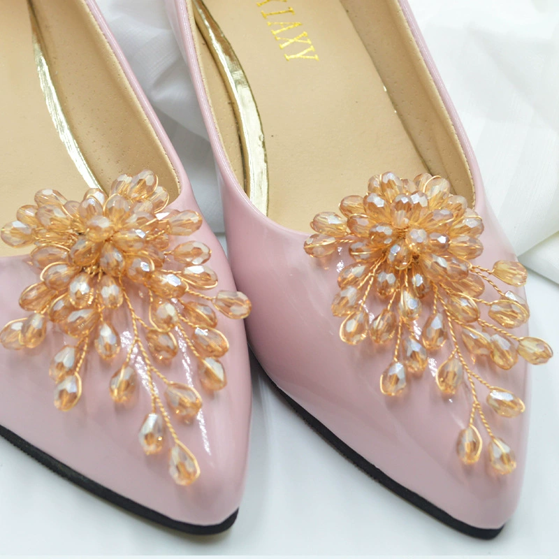 Модный свадебный зажим для обуви Корейская версия обуви Цветочный костюм diy с нагрудным зажимом Аксессуары Съемный цветочный зажим