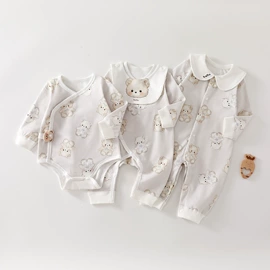 连身衣、爬服;连体衣家居服;童马甲