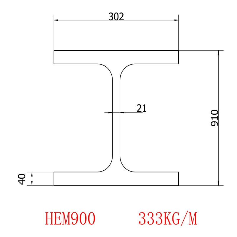 欧标H型钢HEM900CE认证批发价格欧标钢板