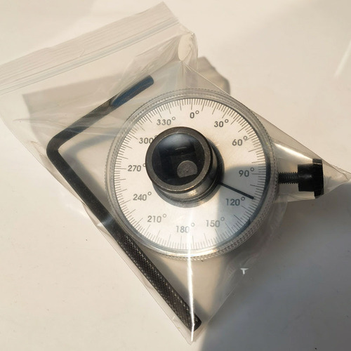 Angle torque gauge car angle measuring instrument torque meter angle meter angle ruler tool wrench cross-border