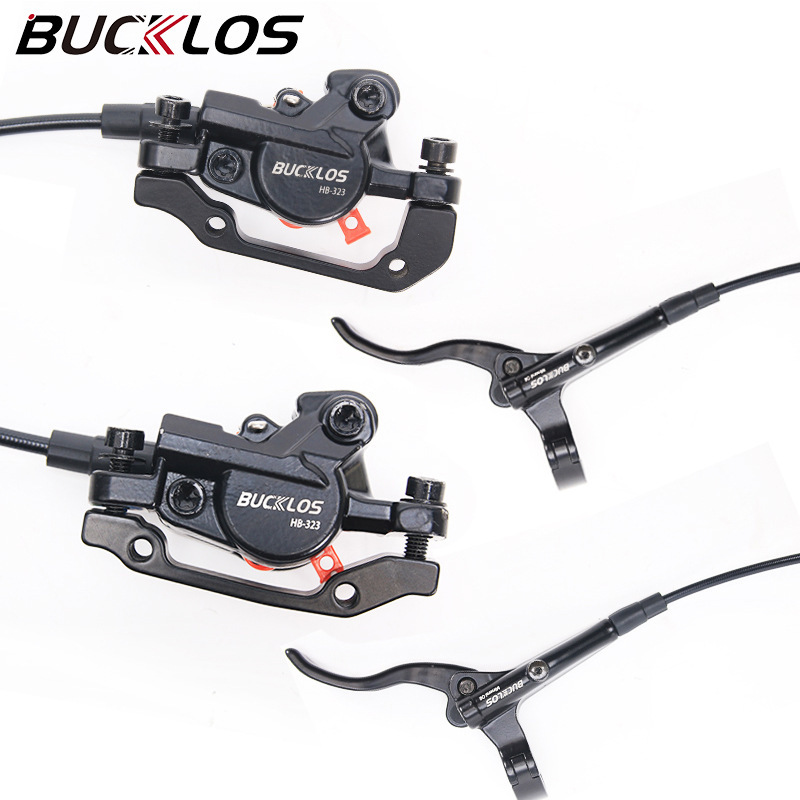 Bicycle Hydraulic Brake Left Front Right Rear 800/1500mm Mountain Road Bike Brake 2-Piston Hydraulic Disc Brake