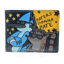 外贸款 电影周边超级英雄钱包男士短款二折pu印花钱包跨境