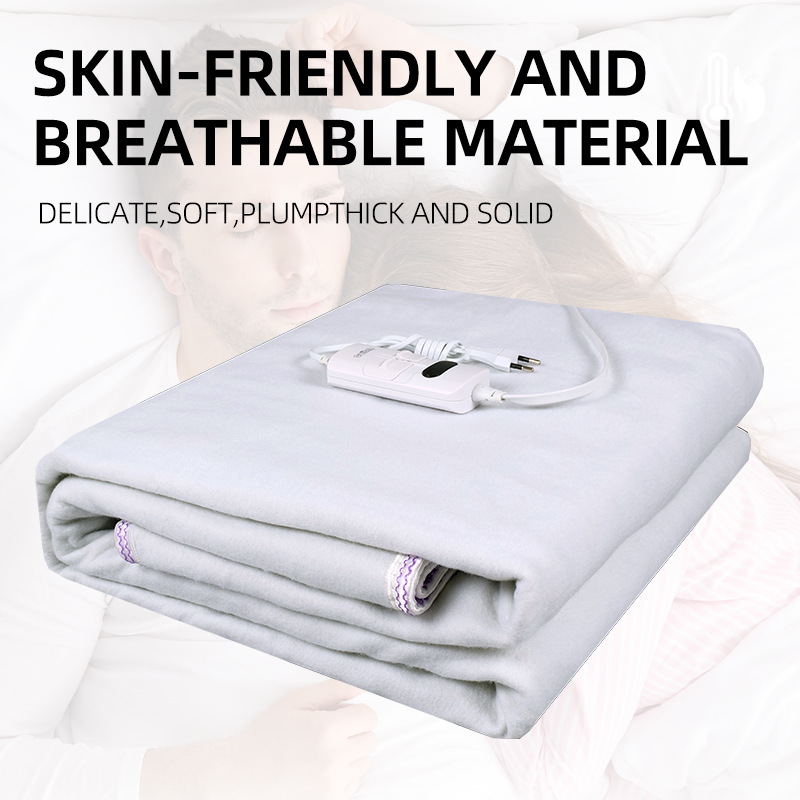 Materasso elettrico per uso domestico, spesso 1,95 m, con controllo della temperatura, per coperta singola e doppia impostazione_voghion.com